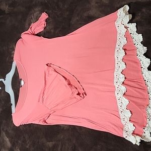 Cute pink dressy shirt
